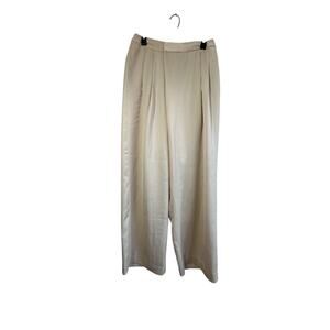 DKNY Beige Cream Pleated Front Dress Pants Size 6 NWT